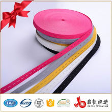 Kleidungsstück Polyester stricken bunte Knopfloch elastische Band Gurtband flexible Riemen Hersteller